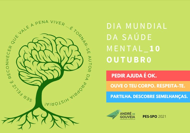 Dia Mundial da Saúde Mental 10 de outubro